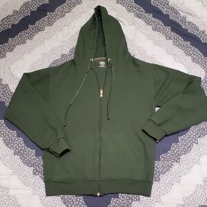 Green Hoodie Sweater. A4.